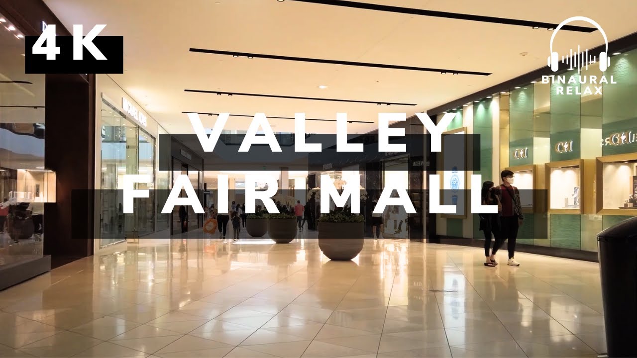 Aerial View of the San Jose, California Valley Fair Shopping Center