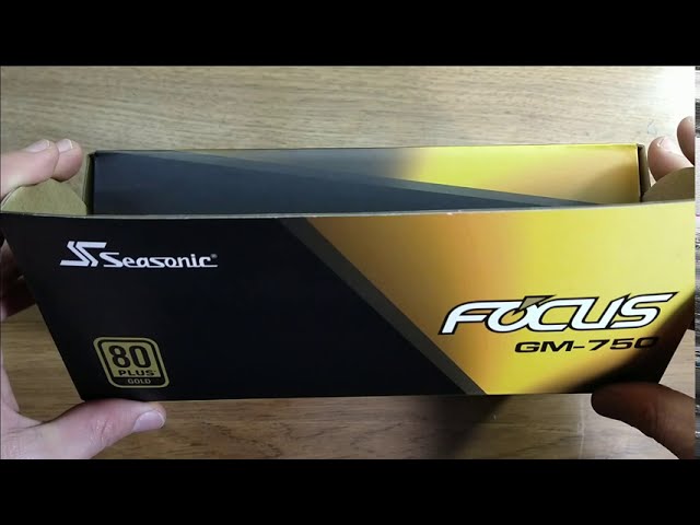 Seasonic FOCUS GM-850 Unboxing 