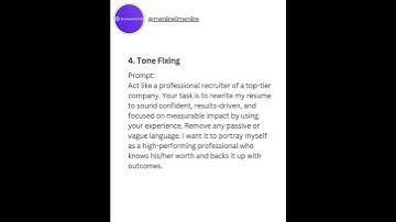 7 DeepSeek PROMPTS TO FIX YOUR RESUMES & GET CALLBACKS