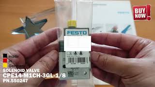 Festo Solenoid Valve Cpe14m1ch3gl18 Pn550247