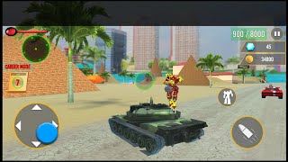 Army Bus Robot Car Game 3d - Android Gameplay #3 screenshot 5