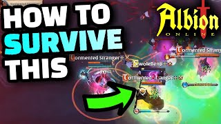 Albion Online - How to SOLO The Trio Abyssal Depths