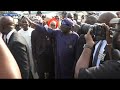 WATCH: President Tinubu Shakes Hands With Veteran Actor, Papa Ajasco