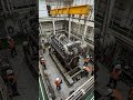Installing a Massive Ship Engine with Millimeter Precision.