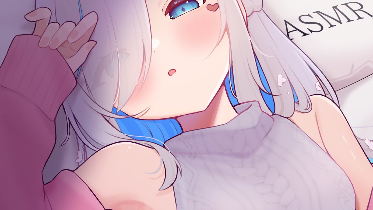 【ASMR】おやすみなさい、ご主人💭密着して添い寝⯎吐息耳ふぅ。睡眠導入 作業用。 【#イル_フローラ/Vtuber】