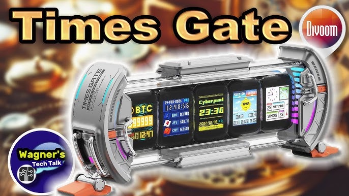 Revolutionize Your Space with Divoom Times Gate  Mastering the Pixel Art  Informative Display 