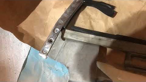 Assembling the Window Glass on a 1957 TBird