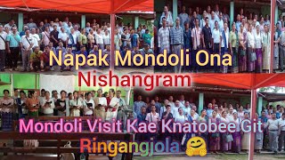 Napak Baptist Church Gilja ona || NISHANGRAM  || Mondoli Visit Kae Knatobee Git Ringaniko daka 🤗