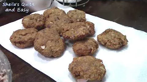 Sheila's Quick and Easy Salmon Cakes ( Salmon Patt...