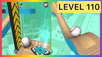 Going Balls. Level 110🎱⚽️🏀🏐🎾All Levels TOP Gameplay IOS Android⚾️🥎🏆