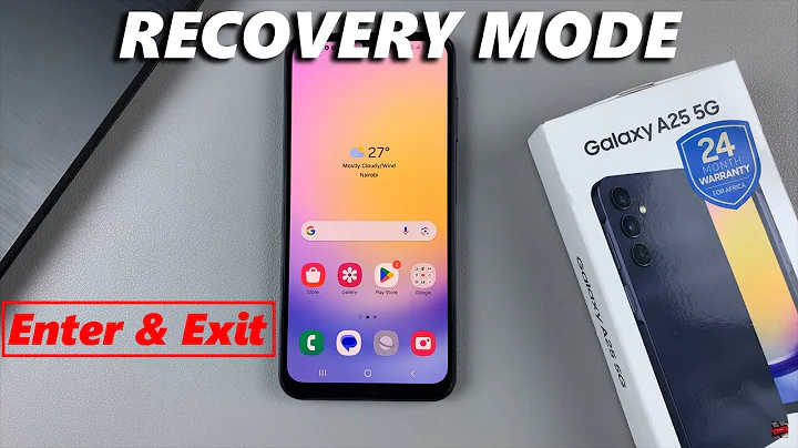 How To Enter & Exit Recovery Mode On Samsung Galaxy A25 5G