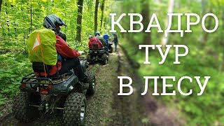 КВАДРОТУР по лесным дорогам прокат квадроциклов сумы видео арендовать квадроцикл