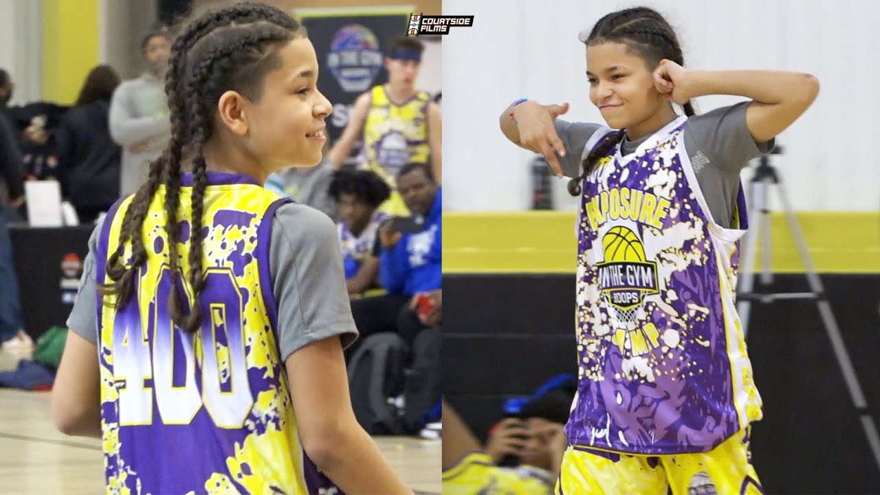 6th Grader Eron McDuffey is DIFFERENT!! Highlights from In The Gym Hoops Winter Camp!