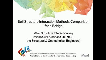 Soil Structure Interaction Methods Comparison for a Bridge