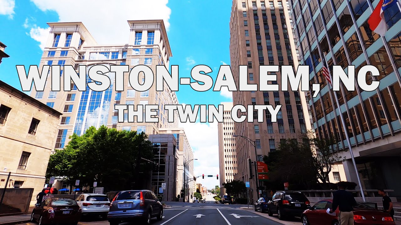 WinstonSalem, North Carolina Driving Tour 4K YouTube