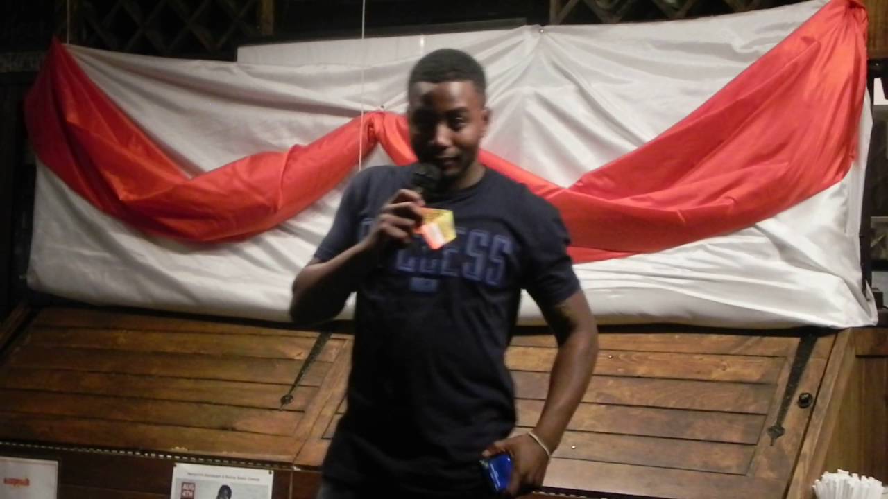 Marcus Banks - Comedy Thursdays at Mangoville 8-4-16 new rochelle public library