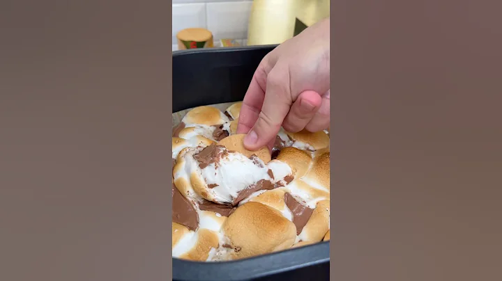 Air fryer s’mores dip #shorts