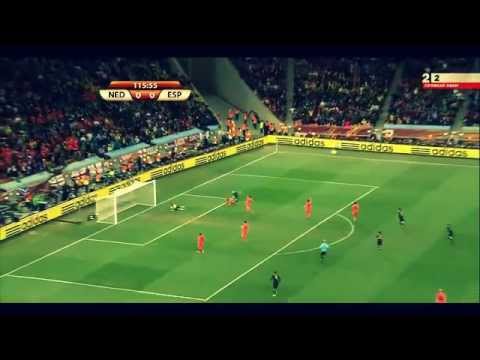 Spain VS Netherland - Iniesta Goal - Chawali [HD]