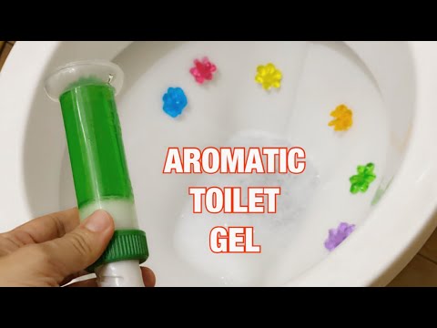 AROMATIC TOILET GEL | Toilet Deodorant Freshener Cleaner Gel