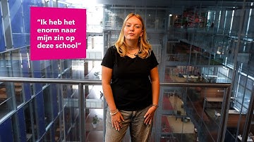 Nika sprong in het diepe en koos voor Creative Business bij Hogeschool Inholland