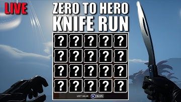🔴 ZERO to HERO ( Knife Runs ) ALL DAY • The Cycle Frontier