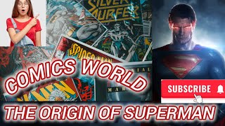 Superman Origin|Superman comics|Superman|Superman kaise bana|