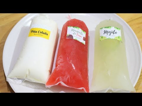 Video: 4 Mejores Paletas Heladas Alcohólicas, Desde Margaritas Hasta Mojitos