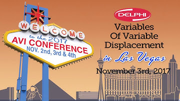 PROMO: Delphi @ AAPEX AVI Conference - Variables of Variable Displacement