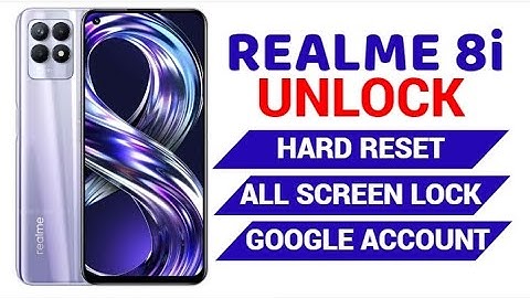 REALME 8i UNLOCK || REALME 8i FRP BAYPASS || REALME 8i HARD RESET || REALME 3151 SCREEN LOCK REMOVE
