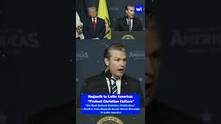 Hegseth Drops Cultural Bombshell #usa #trump
