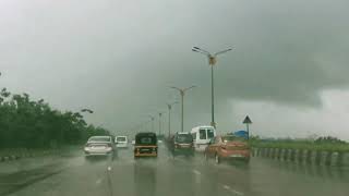 Mumbai To Alibaug Travelled In Heavy Rain 2020