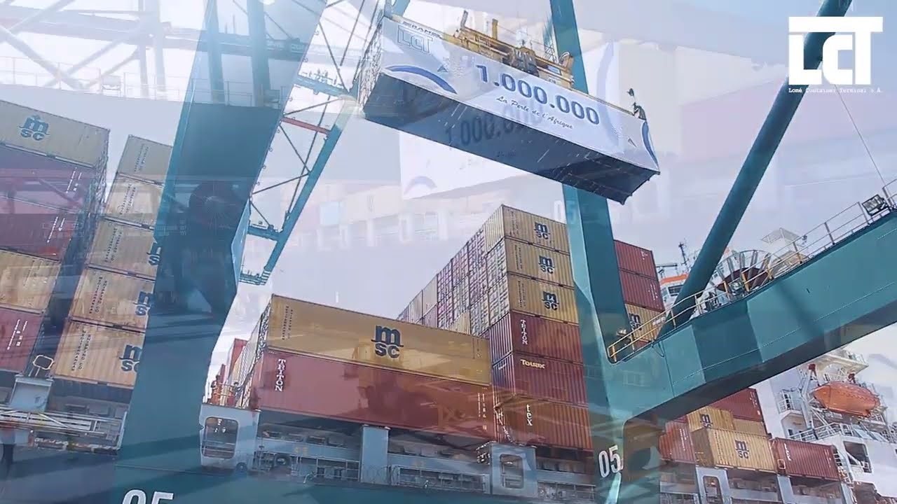 LOME CONTAINER TERMINAL LCT A FRANCHI LE CAP DE 1 MILLION DE CONTENEURS PAR AN