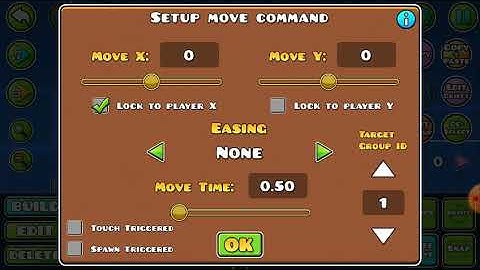 How to make an object follow you in geometry dash