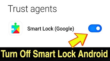How to Disable/Turn Off Google Smart Lock on Android - 2022 | Remove Google Smart Lock on instagram