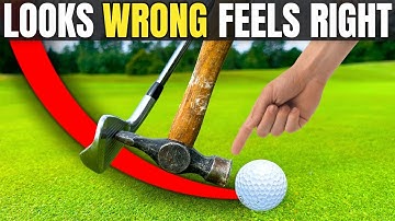 The WEIRD ADJUSTMENT that gets you hitting a DIVOT EVERY TIME with your IRONS!!