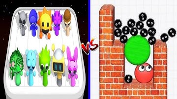 Sprunki Merge Master Vs Hideball - I Found All Max Level Up Epic Gameplay #133