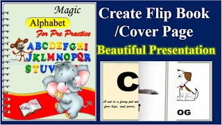 How To Create an Interactive Slide flipbook in PowerPoint Presentation||cover_page||ppt