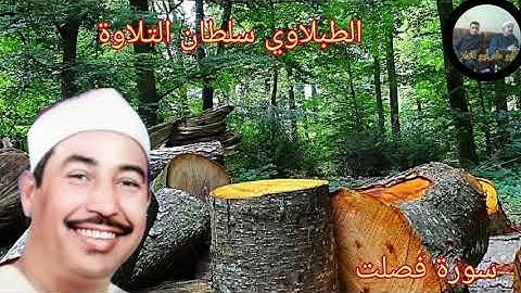 الطبلاوي سلطان التلاوة في ذكرى رحيل الشيخ عبد الفتاح الشعشاعي من روائع سورة فصلت من النوادر
