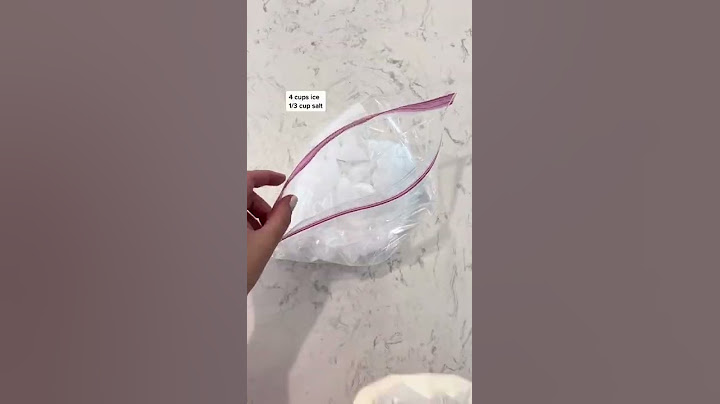 *VIRAL ICE CREAM IN A BAG RECIPE* #viral #trending #shorts #recipe