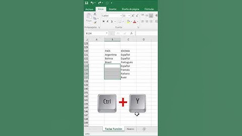 📝 Cómo DESHACER una ACCIÓN realizada | 🚧 Atajo Excel # 44
