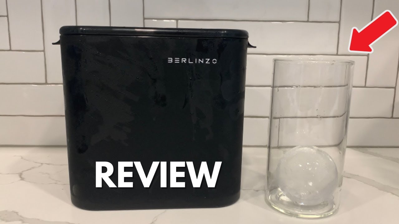 Berlinzo Clear Ice Ball Maker Mold Quick Review YouTube