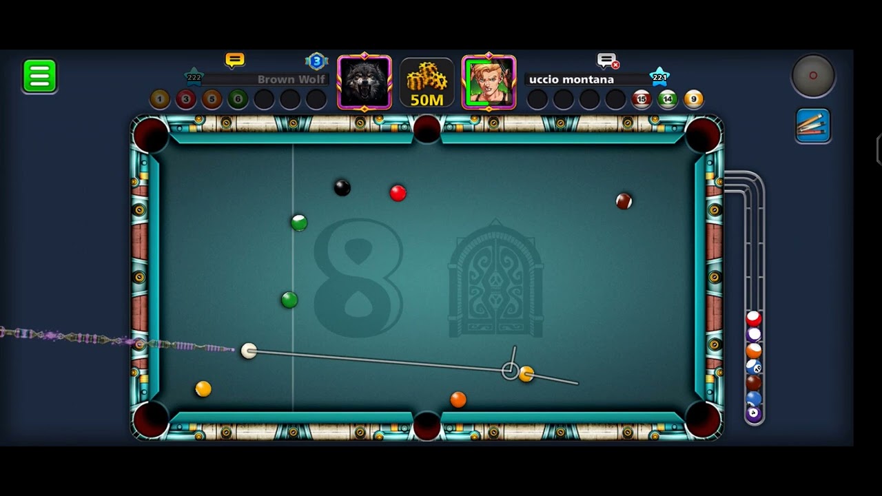 8 Ball Pool - Gameplay Part 61 Multiplayer Match (iOS, Android) #gaming ...