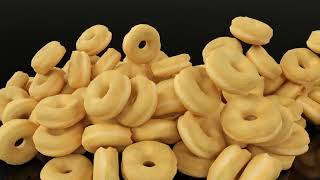 Falling Donuts