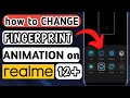 HOW TO CHANGE FINGERPRINT ANIMATION ON REALME 12+ 5G ANDROID 14