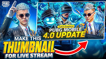 How To Make Thumbnail Pubg 4.0 New Update  || Make This Thumbnail Like Bixiop || #pubg #bgmi