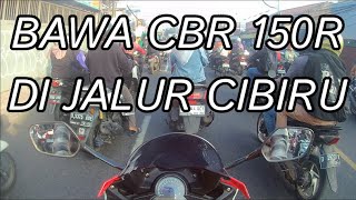 Pesona Jalur Cibiru di Pagi Hari Bersama CBR 150R