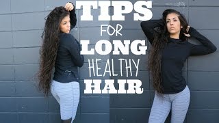 HOW TO GROW LONG HEALTHY HAIR