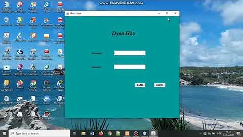 Demonstrasi aplikasi perancangan sistem informasi persediaan filter air menggunakan java netbeans