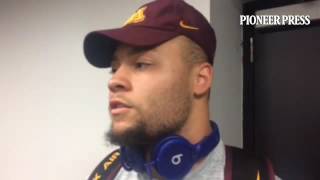 Video: #Gophers' Shannon Brooks on bond with Rodney Smith. Running backs combined for 230 rushing ya