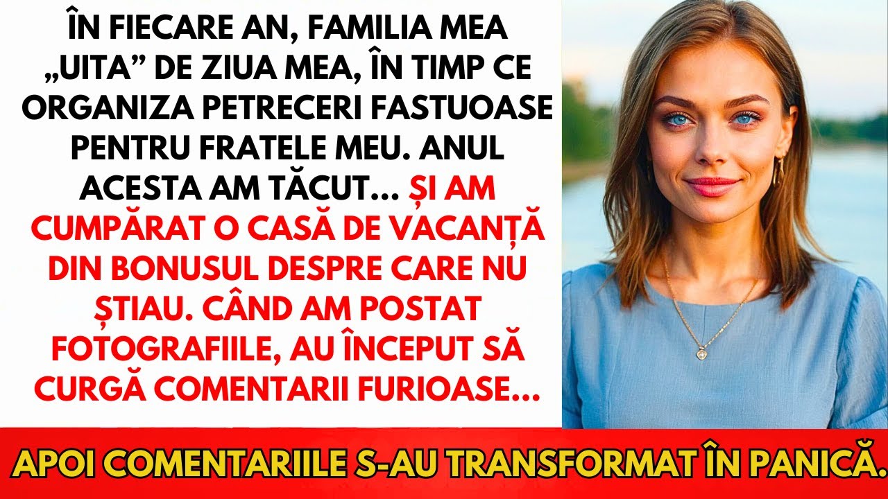 În Fiecare An, Familia „Uita” De Ziua Mea Și Îl Sărbătorea Pe Fratele Meu. Anul Acesta…